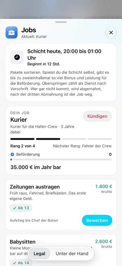 So funktionieren Jobs