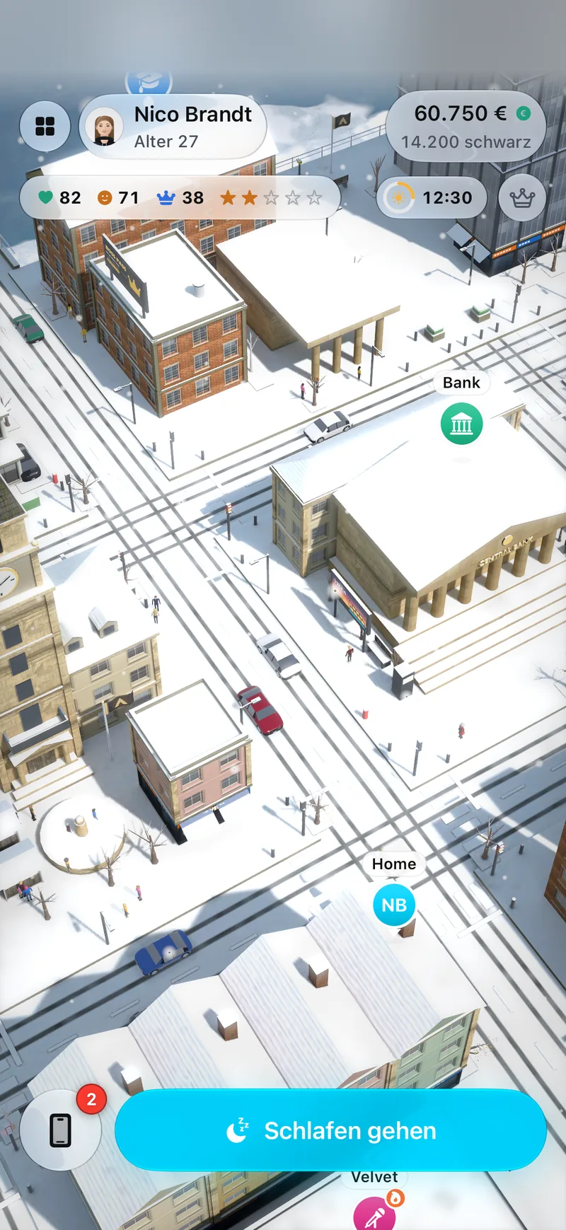 Winter in Agency City